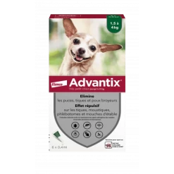 Advantix Très Petit Chien De 1,5 à 4 Kg