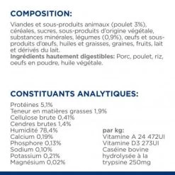 I/D Stress Digestive Mini Mijotés Pour Petit Chien Poulet & Légumes En Boîtes -Animaux Fournitures Magasin canine i d stress activ biom mini mijotes p le boite 7
