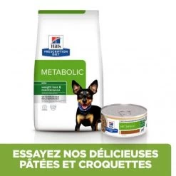 Metabolic Mini Croquettes Pour Petit Chien Au Poulet -Animaux Fournitures Magasin canine metabolic mini 2