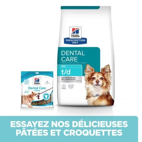 T/d Dental Mini Croquettes Pour Petit Chien Au Poulet 5 T/d Dental Mini Croquettes Pour Petit Chien Au Poulet – Image 3