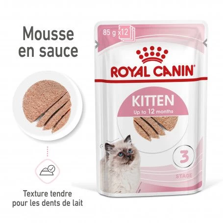 Cat Kitten Royal Canin Mousse Sachet Repas 5 Cat Kitten Royal Canin Mousse Sachet Repas – Image 3