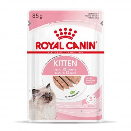 Cat Kitten Royal Canin Mousse Sachet Repas 3 Cat Kitten Royal Canin Mousse Sachet Repas