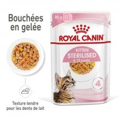 Cat Kitten Sterilised Royal Canin Emincé En Gelée Sachet Repas -Animaux Fournitures Magasin cat kitten sterilised royal canin eminen gelee sachet repas 2