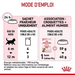Cat Kitten Sterilised Royal Canin Emincé En Gelée Sachet Repas -Animaux Fournitures Magasin cat kitten sterilised royal canin eminen gelee sachet repas 4