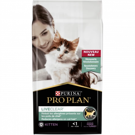 PURINA PRO PLAN Cat Liveclear Kitten Dinde 3 PURINA PRO PLAN Cat Liveclear Kitten Dinde