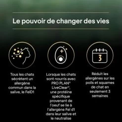 PURINA PRO PLAN Cat Liveclear Sterilised Adult Dinde -Animaux Fournitures Magasin cat liveclear sterilised adult dinde 4