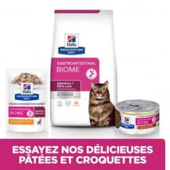 Sachet Repas Gastrointestinal Biome Pour Chat -Animaux Fournitures Magasin chat gastrointestinal biome poulet sachet repas 1