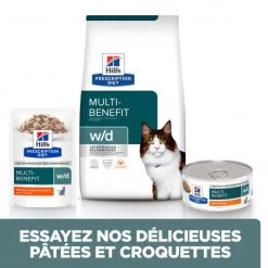Sachet Repas W/d Multi-Benefit Poulet Pour Chat -Animaux Fournitures Magasin chat w d multi benefit poulet sachet repas 2