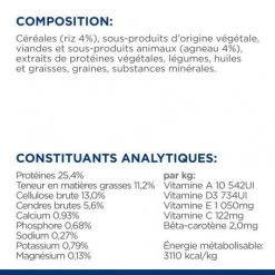 Metabolic Croquettes Pour Chien à L'Agneau & Riz -Animaux Fournitures Magasin chien metabolic agneau riz 7