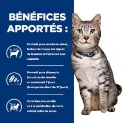 C/D Urinary Stress Multicare+Metabolic Sachet Repas Pour Chat Poulet -Animaux Fournitures Magasin feline c d urinary stress metabolic sachet repas 3