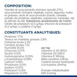 C/D Urinary Stress Multicare+Metabolic Sachet Repas Pour Chat Poulet -Animaux Fournitures Magasin feline c d urinary stress metabolic sachet repas 8