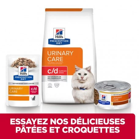 C/D Urinary Stress Multicare Croquettes Pour Chat Au Poulet 5 C/D Urinary Stress Multicare Croquettes Pour Chat Au Poulet – Image 3
