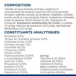 C/D Urinary Stress Multicare Sachet Repas Pour Chat Saumon -Animaux Fournitures Magasin feline c d urinary stress saumon sachet repas 7