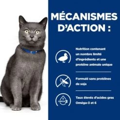 D/d Food Sensitivities Croquettes Pour Chat Canard & Petis Pois -Animaux Fournitures Magasin feline d d canard et petits pois 3