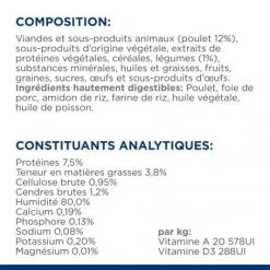 Gastrointestinal Biome Mijotés Pour Chat Poulet & Légumes 17 Gastrointestinal Biome Mijotés Pour Chat Poulet & Légumes -Animaux Fournitures Magasin feline gastrointestinal biome mijotes poulet legumes boite 7