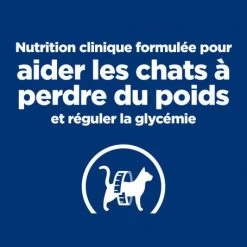 M/d Diabetes Croquettes Pour Chat Au Poulet -Animaux Fournitures Magasin feline m d 1