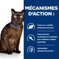 M/d Diabetes Croquettes Pour Chat Au Poulet -Animaux Fournitures Magasin feline m d 3