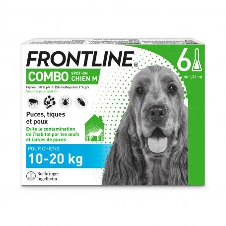Boehringer Ingelheim Frontline Combo Chien De 10 à 20 Kg 3 Boehringer Ingelheim Frontline Combo Chien De 10 à 20 Kg