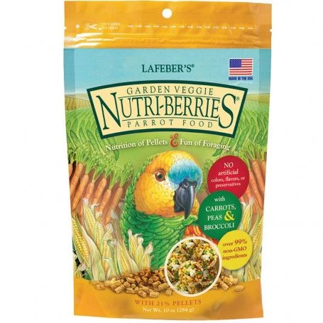 Nutri-Berries Garden Veggie Parrot 3 Nutri-Berries Garden Veggie Parrot