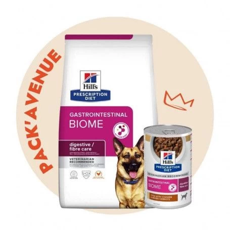Pack'Avenue Hill's Prescription Diet Gastrointestinal Biome Croquettes Pour Chien Au Poulet 3 Pack'Avenue Hill's Prescription Diet Gastrointestinal Biome Croquettes Pour Chien Au Poulet