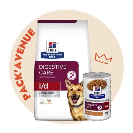 Pack'Avenue Hill's Prescription Diet I/D Digestive Croquettes Pour Chien Et Chiot Au Poulet 3 Pack'Avenue Hill's Prescription Diet I/D Digestive Croquettes Pour Chien Et Chiot Au Poulet