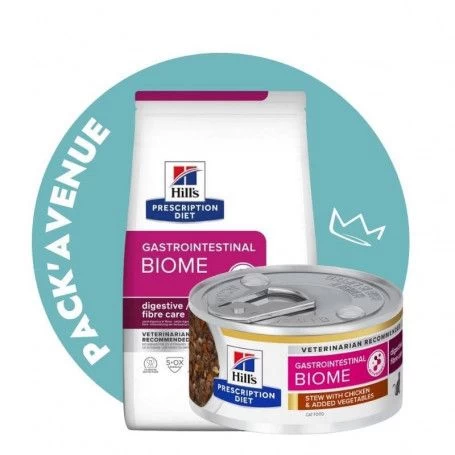 Pack'Avenue Hill's Prescription Diet Gastrointestinal Biome Croquettes Pour Chat Au Poulet 3 Kg 3 Pack'Avenue Hill's Prescription Diet Gastrointestinal Biome Croquettes Pour Chat Au Poulet 3 Kg