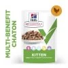 Vet Essentials Chat Multi-Benefit Kitten Poulet Sachet Repas -Animaux Fournitures Magasin vet essentials chat multi benefit kitten poulet sachet repas