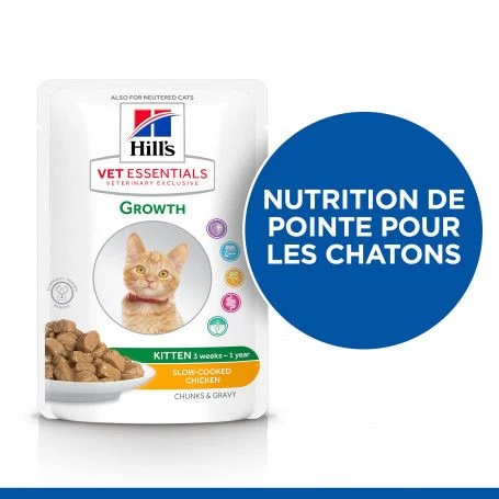 Vet Essentials Feline Kitten Growth Poulet Sachet Repas 5 Vet Essentials Feline Kitten Growth Poulet Sachet Repas – Image 3
