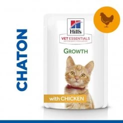 Vet Essentials Feline Kitten Growth Poulet Sachet Repas 11 Vet Essentials Feline Kitten Growth Poulet Sachet Repas -Animaux Fournitures Magasin vet essentials feline kitten growth poulet sachet repas 2