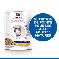 Vet Essentials Feline Mature Adult 7+ Poulet Sachet Repas 10 Vet Essentials Feline Mature Adult 7+ Poulet Sachet Repas -Animaux Fournitures Magasin vet essentials feline mature adult 7 poulet sachet repas 1