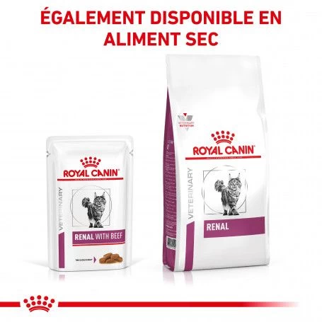 ROYAL CANIN Veterinary Health Nutrition Cat Renal Boeuf Sachet Repas 9 ROYAL CANIN Veterinary Health Nutrition Cat Renal Boeuf Sachet Repas – Image 7