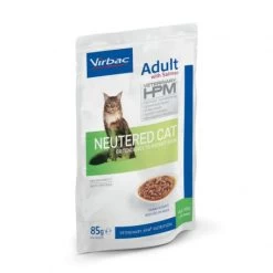 Produits populaires -Animaux Fournitures Magasin veterinary hpm cat adult neutered salmon bouchees sachrepas 1
