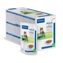Virbac Veterinary HPM Chat Adult Neutered Saumon Sachets Repas 13 Virbac Veterinary HPM Chat Adult Neutered Saumon Sachets Repas -Animaux Fournitures Magasin veterinary hpm cat adult neutered salmon bouchees sachrepas 5